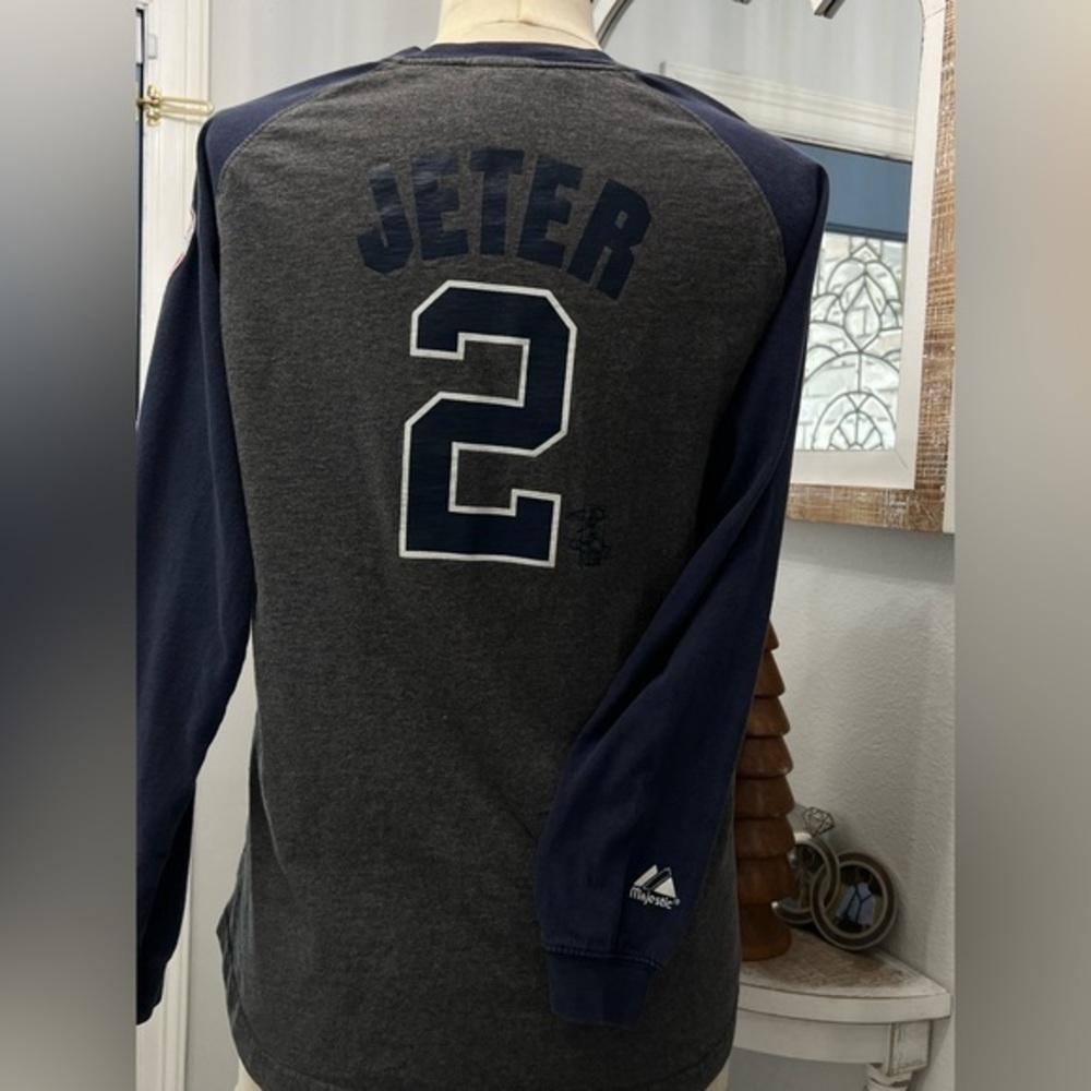 Majestic New York‎ Yankees Jeter Shirt - Picture 4 of 7